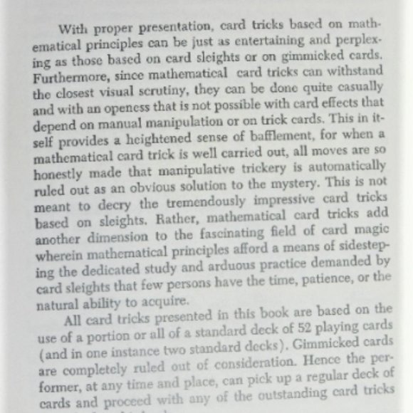 MC2 1975 1st Print Amazing CARD TRICKS 4 Anyone Temple Patton Magic Magazine - Picture 5 of 7